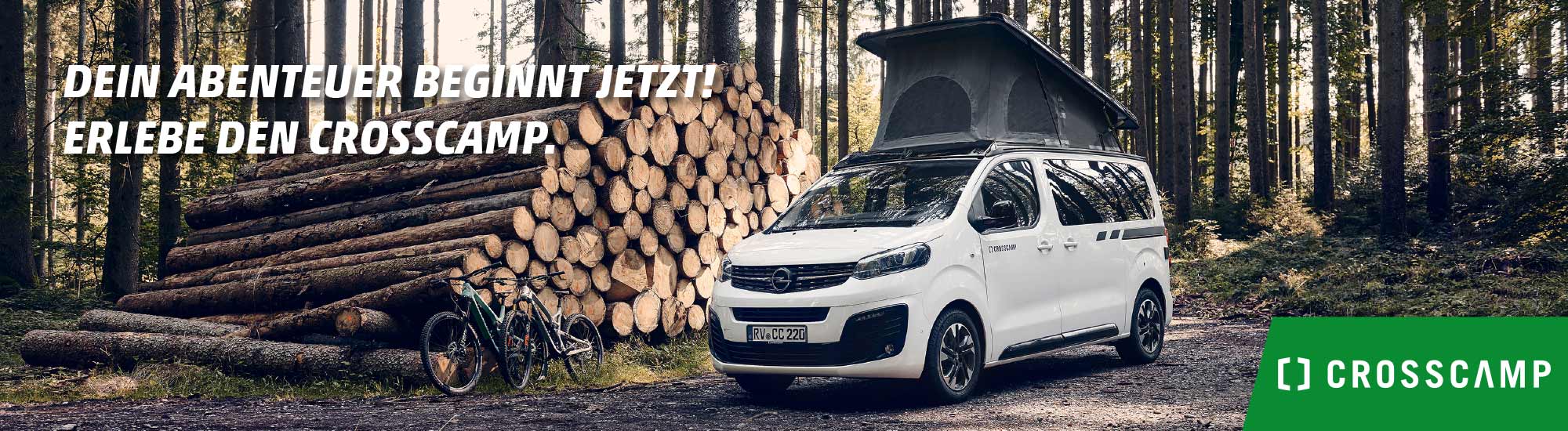 Abenteuer erleben mit dem Crosscamp