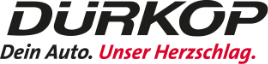 DÜRKOP Logo - Text: Dein Auto. Unser Herzschlag