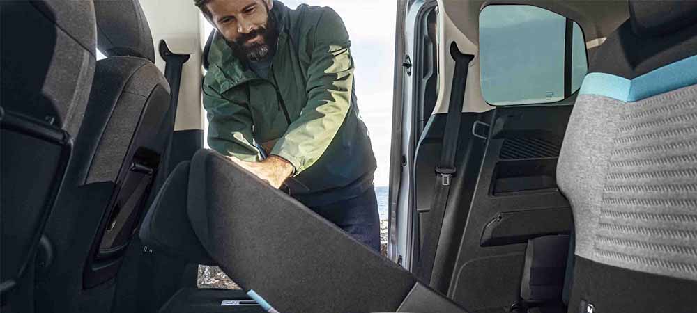 Innenraum des Citroën ë-Berlingo Electric